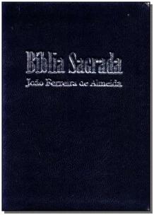 Bíblia Sagr. Mini Luxo - Azul