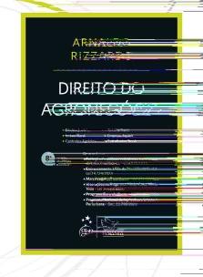 Direito do Agronegócio - 8ª Edição 2024