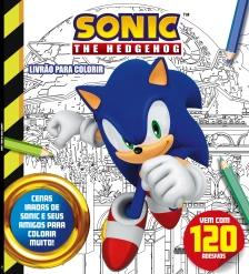 Sonic Livrão para Colorir